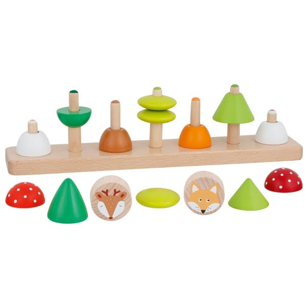 Colour and shape sorting game