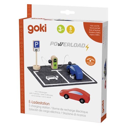 E-charging station PowerLoad, with 2 vehicles