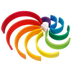 Rainbow building blocks