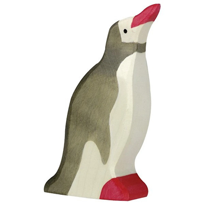 Penguin, head raised