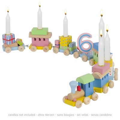 Birthday train, loco and 7 trailers