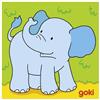 Animals, cube puzzle
