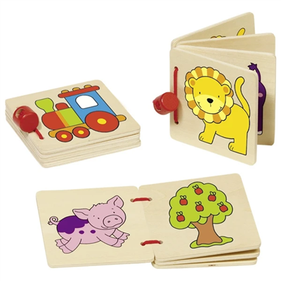Picture book locomotive, lion,..., goki basic.