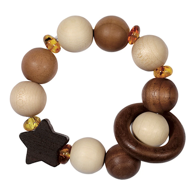 Touch ring elastic star, amber