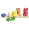 Learn to count with wooden rings