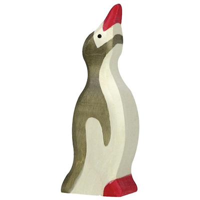 Penguin, small, head raised