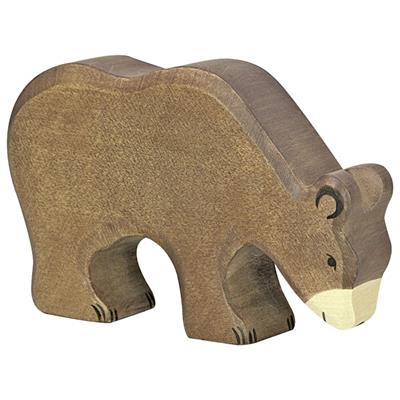 Brown bear, feeding