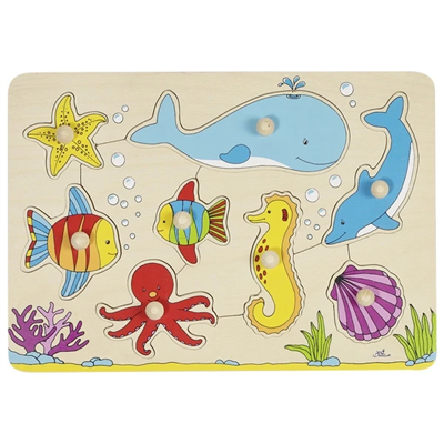 Underwater world, lift-out puzzle