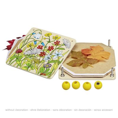 Flower press, spring meadow