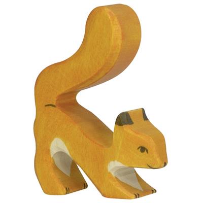 Squirrel, orange