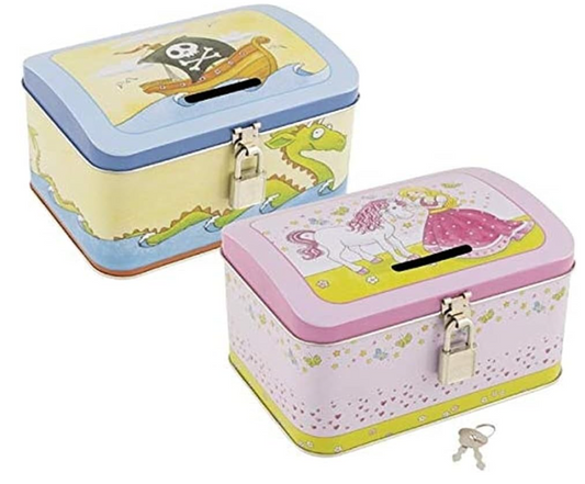 Money box pirate and princess