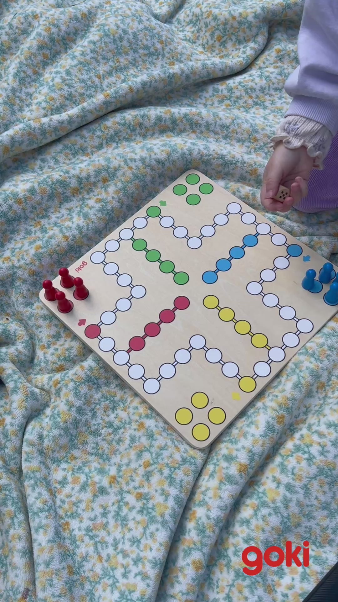 Ludo board game, goki basic.